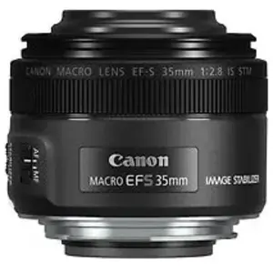 Comparateur de prix : Objectif macro monofocal Canon compatible macro IS STM EF-S 35 mm F2.8 APS-C