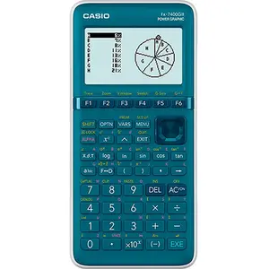 Comparateur de prix : Casio Calculatrice graphique FX-7400GIII FX-7400GIII cyan Ecran: 21 à pile(s) (l x H x P) 87.5 x 21.3 x 180.5 mm
