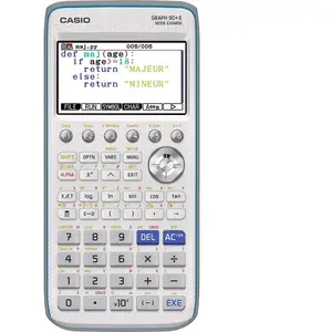 Comparateur de prix : Casio GRAPH 90+E - Calculatrice graphique - USB - pile