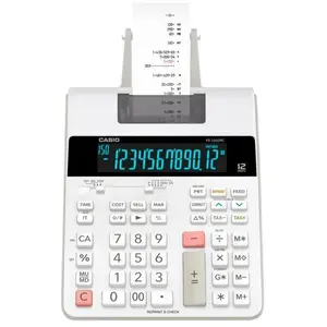 Comparateur de prix : Casio FR 2650 RC Calculatrice imprimante Blanc