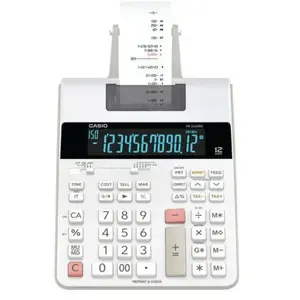 Calculatrice Imprimante Casio Fr-2650rc-w-eh - 12 Chiffres pas cher