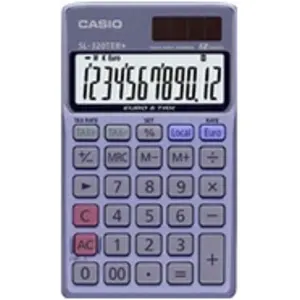 Comparateur de prix : Casio SL-320TER+ calculatrice Poche Calculatrice basique Bleu