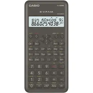 Comparateur de prix : Calculatrice scientifique Casio FX-82MS II noire