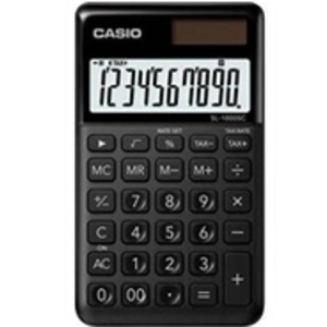 CASIO Calculatrice SL-1000 SC-BK - Noir pas cher