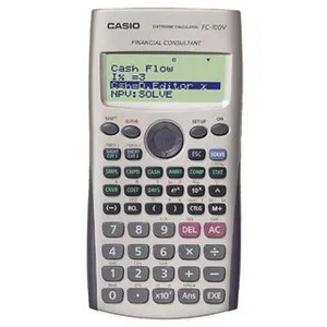 Calculatrice casio fc-100v cscalfc100vb 4549526613555 pas cher