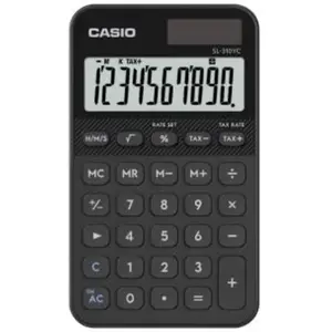 Calculatrice de poche Casio SL-310YC 10 chiffres Solar/Batterie Noire