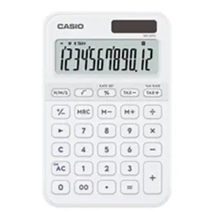 Casio Calculatrice de bureau blanc (l x H x P) 101 x 18 x 154.5 mm
