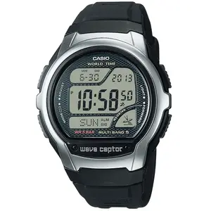 Comparateur de prix : CASIO Montre radio - Multifonctions - Noir