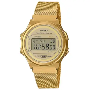 Comparateur de prix : Casio Casio Montre Doré Digital Femmes Casio Collection Vintage A171wemg-9aef