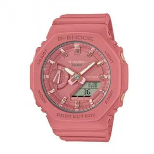 Montre femme CASIO GMA-S2100-4A2ER - Bracelet Résine Rose pas cher
