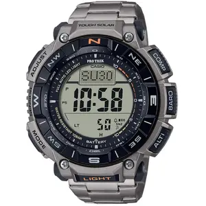 Comparateur de prix : Casio Hommes Analogique Quartz Montre avec Bracelet en PRG-340T-7ER