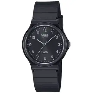 Comparateur de prix : Casio - Montre Mixte Timeless Collection en Résine noire T.U