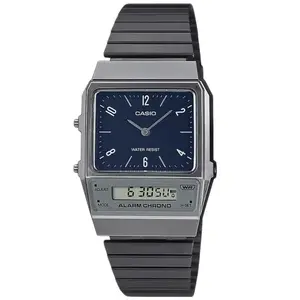 Comparateur de prix : Montre Homme Casio Vintage Edgy - AQ-800EB-2AEF Bracelet Acier