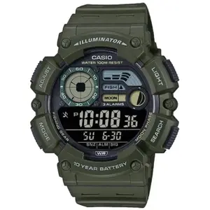 Comparateur de prix : Casio Mixte Analogique Quartz Montre avec Bracelet en WS-1500H-3BVEF