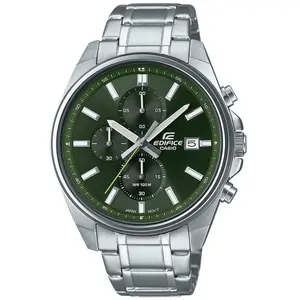 Comparateur de prix : Montre Casio Edifice Pour Hommes en Argent - EFV-610D-3CVUEF TU