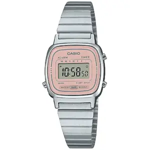 Comparateur de prix : Montre femme Casio LA670WEA-4A2EF - Bracelet Acier Argent