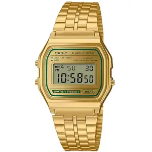 Comparateur de prix : Montre Mixte Casio - A158WEGV-9AEF Bracelet Acier