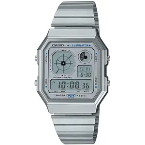 Comparateur de prix : Montre Mixte Vintage Gris A130WE-7AEF Casio