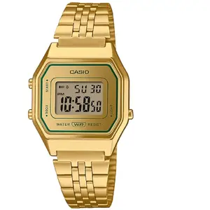 Comparateur de prix : Montre Mixte Casio - LA680WEGV-9AEF Bracelet Acier