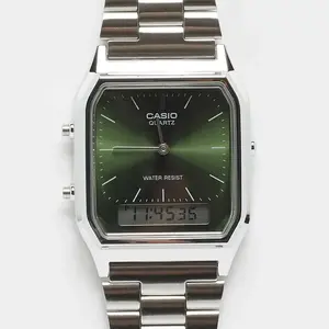 Comparateur de prix : Montre Mixte Casio - AQ-230A-3AMQYES Bracelet Acier