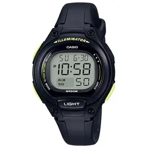 Comparateur de prix : Montre Casio Casio Collection Pour Mixte en Noir - LW-203-1BVEF TU