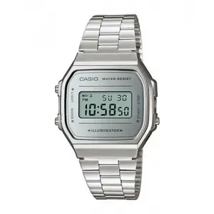 Comparateur de prix : Montre Casio Casio Collection Pour Mixte en Argent - A168WEM-7EF TU