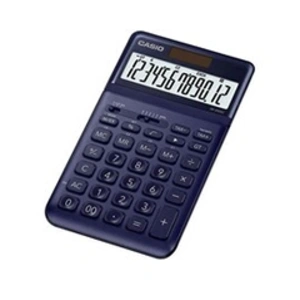 Casio Calculatrice de bureau JW-200SC bleu marine solaire, à pile(s) pas cher
