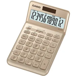 casio casio calculatrice de bureau jw-200sc-gd, solaire / pile noirVendu parfnac