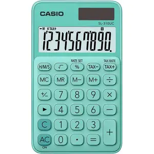 Comparateur de prix : CASIO REKENMACHINE SL-310UC - GROEN