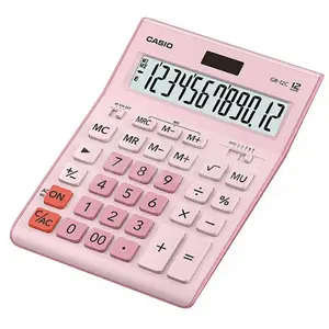 Calculatrice Casio GR-12C Rose pas cher