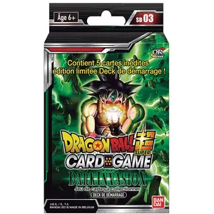 Comparateur de prix : Deck de démarrage Dragon Ball Super Dark Invasion Bandai