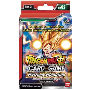 Comparateur de prix : Deck de démarrage Dragon Ball Super Extrême évolution Bandai