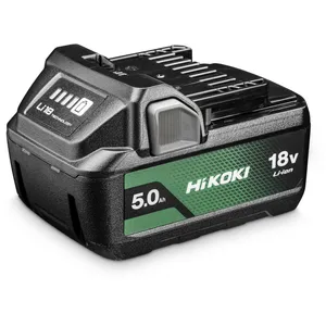 Batterie HIKOKI 18V 5Ah BSL1850MA Li-ion à glissièr compact indicateur de charge pas cher