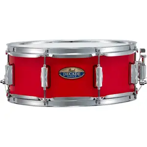 Pearl DMP1455S/C899 Decade Maple Matte Racing Red caisse claire 14 x 5...Vendu parbax-music