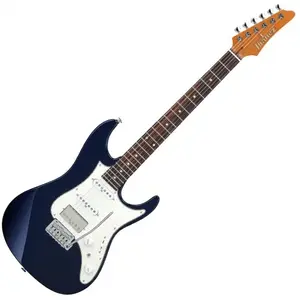 Comparateur de prix : Ibanez AZ2204NW Prestige Dark Tide Blue guitare électrique avec étui