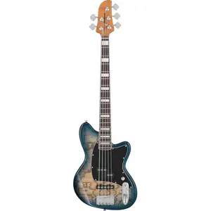 Ibanez TMB405TA Talman Cosmic Blue Starburst basse électrique 5 cordes