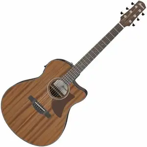 Comparateur de prix : Ibanez AAM54CE Open Pore Natural guitare électro-acoustique folk
