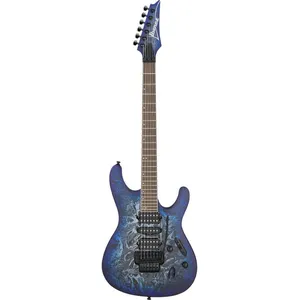 Ibanez Ibanez S770czm - Guitare Électrique - Cosmic Blue Frozen Matte