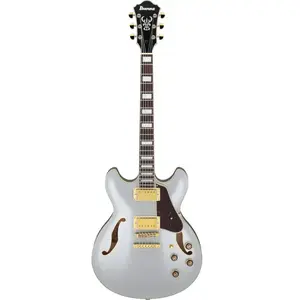 Comparateur de prix : Ibanez AS73G Artcore Moonstone Silver Flat guitare semi-hollow body