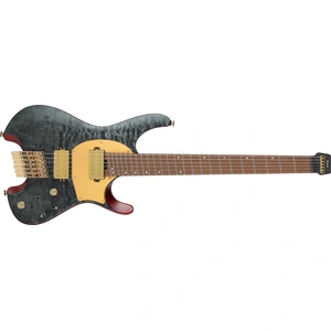 Ibanez MGFM10 Obsidian Black Low GlossVendu parwoodbrass