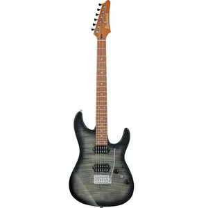 Comparateur de prix : Ibanez AZ24S1F Transparent Black Sunburst guitare électrique