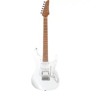 Comparateur de prix : Ibanez AZ2204 Prestige Pearl White guitare électrique avec étui