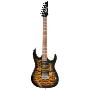 Comparateur de prix : Ibanez GRX70QA-SB - Guitare électrique - Sunburst