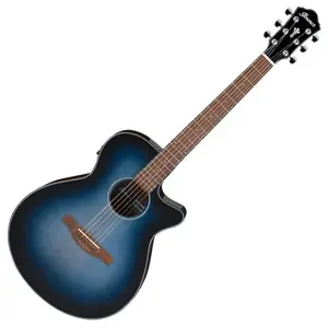 Ibanez AEG50-IBH Indigo Blue Burst Guitare Jumbo acoustique-électriqueVendu parmichenaud