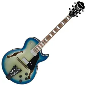 Comparateur de prix : Ibanez George Benson GB10EM-JBB Jet Blue Burst hollowbody