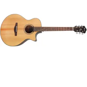 Ibanez AE275BT-LGS Natural Low Gloss guitare folk électro-acoustique baryton