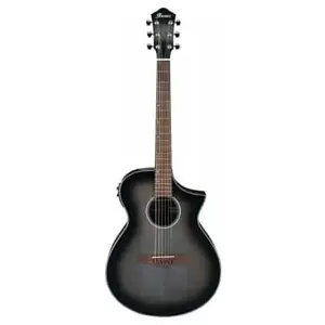 Ibanez AEWC11-TCB Transparent Charcoal Burst - Guitare électro acoustique