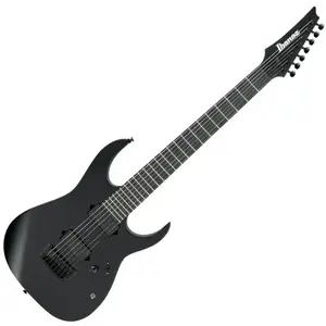 Comparateur de prix : Ibanez Iron Label RGIXL7-BKF Black Flat guitare électrique 7 cordes