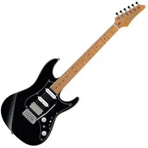 Comparateur de prix : Ibanez Ibanez Az2204b-Bk Black - Guitare Electrique + Etui