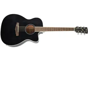 Ibanez Ibanez Pc14mhce Weathered Black Guitare Folk ?Lectro-Acoustique